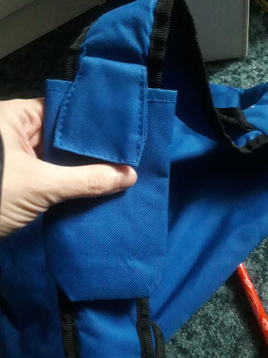 барсетка  сумка синяя