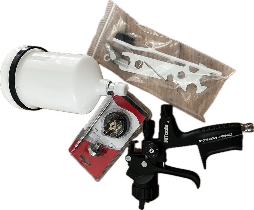 pistolet lakierniczy nie sata iwata devilbiss Ntools  2.0 i dysza 1.3
