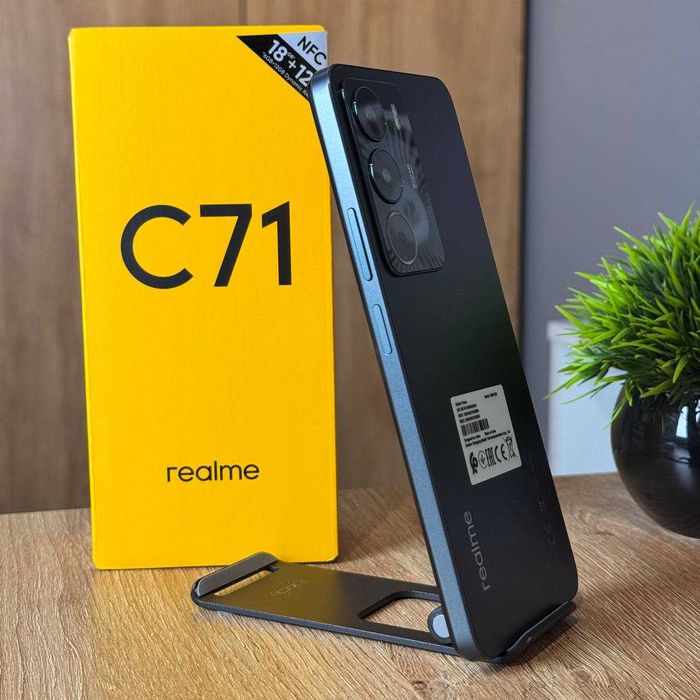 Телефон Realme C71 8/256GB Forest Owl 45W 6300 АКБ Купити Смартфон