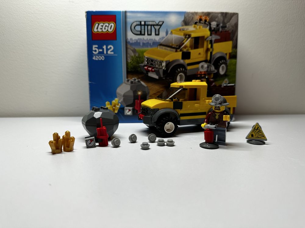 Lego City Górniczy wóz terenowy 4200
