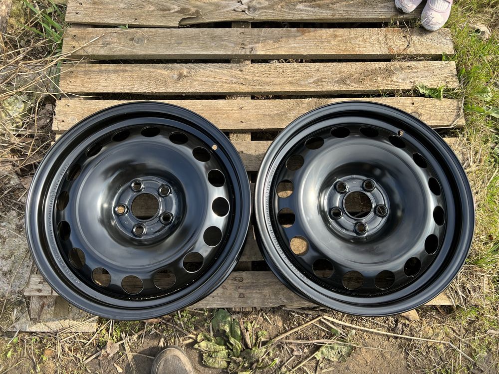 2xfelga stalowa 16” VW/SKODA (5x100 ET42) - nowe