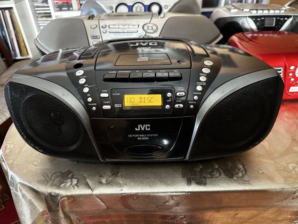 Radiomagnetofony - 4 szt.  JVC Philips
