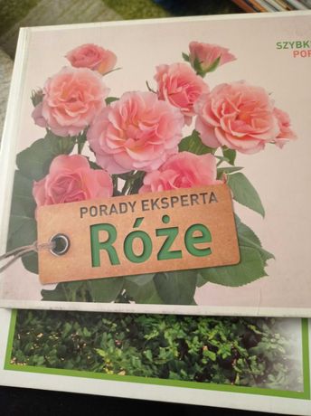 Książka ogrodnictwo ogród róże bukszpany uprawa kuchnia na prezent