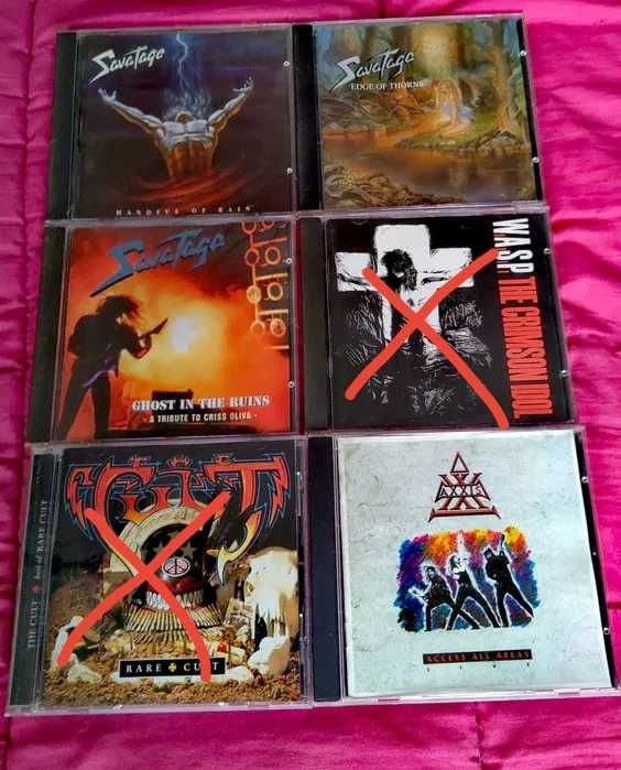 CDS power metal, Hard rock, heavy metal, speed metal, etc...