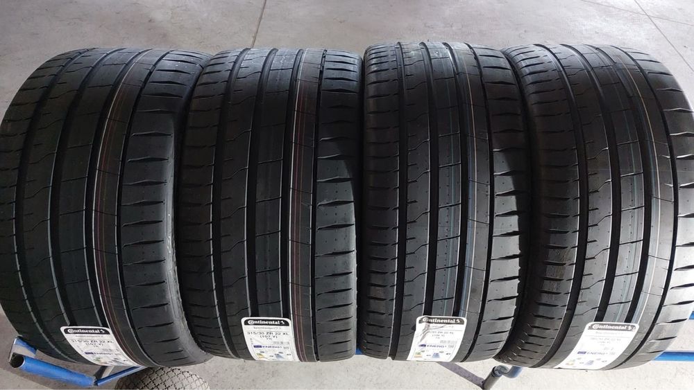 315/30/22+285/35/22 R22 Continental SportContact 7 4шт нові