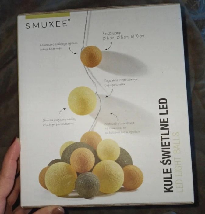 Kule świetlne led Spring Garden Smukee