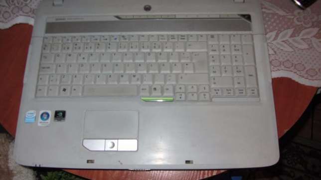 Laptop Acer Aspire 7720 - karty, dysk twardy, matryca 17.1  DVD i inne