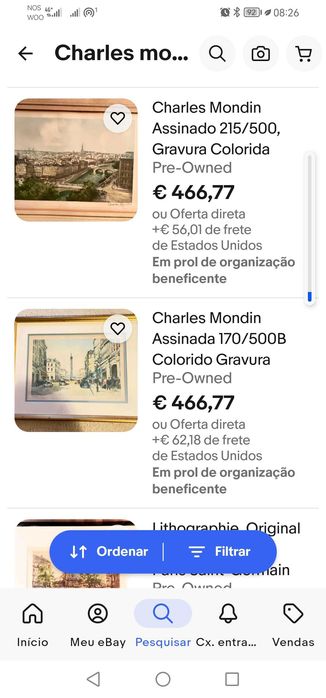 Quadro antigo assinado
