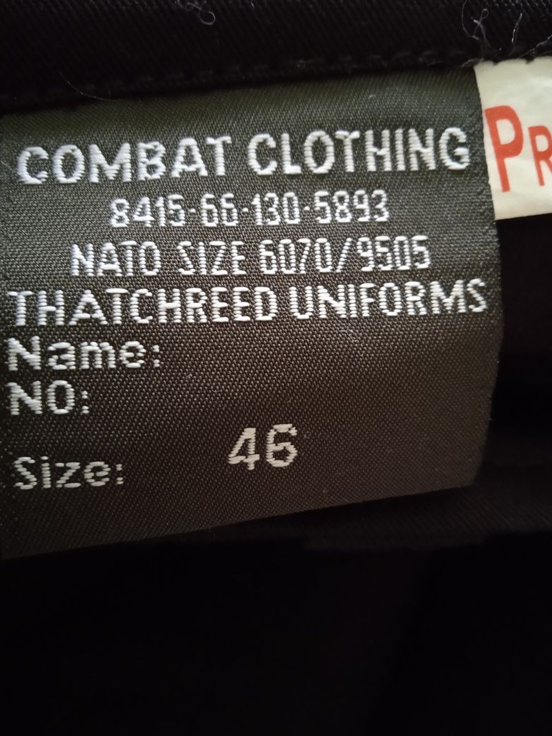 Męskie spodnie bojówki czarne duży rozmiar