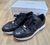 Buty sneakersy, półbuty, CK, 40, czarne, sznurowane, Calvin