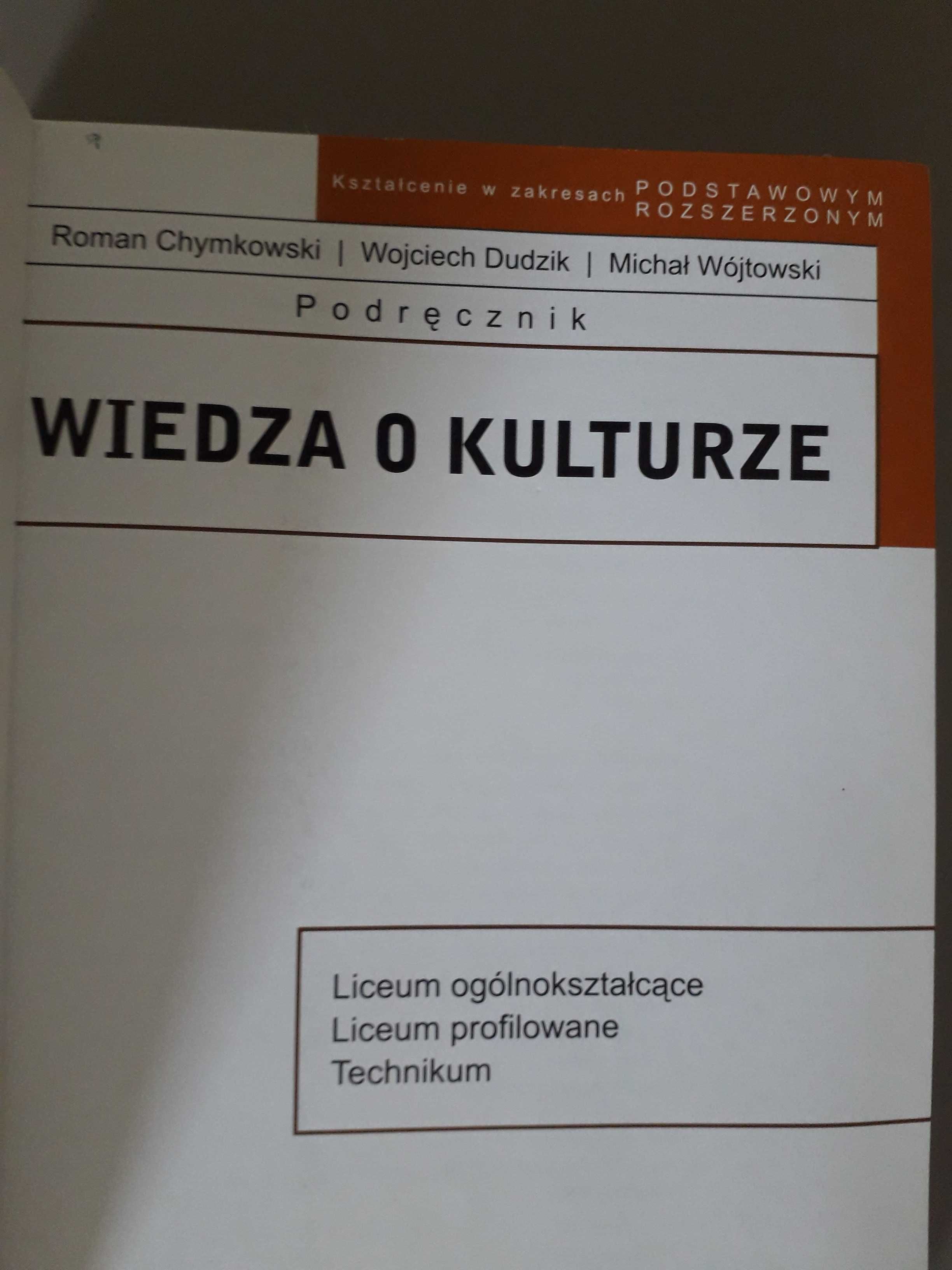 Podręcznik Wiedza o kulturze Chymkowski, Dudzik, Wójtowski, WSiP