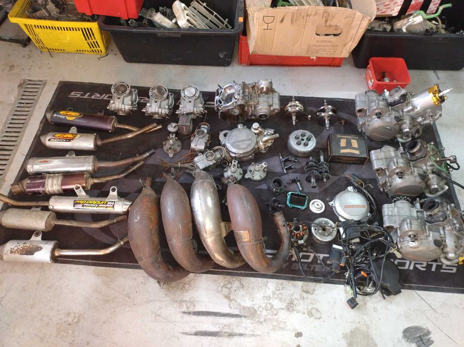 KTM SX 125 silnik elektryka na części