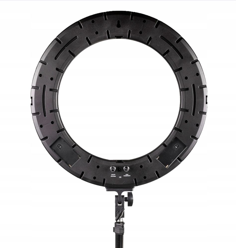 Lampa Led Ring LR480 + Statyw 806P BG