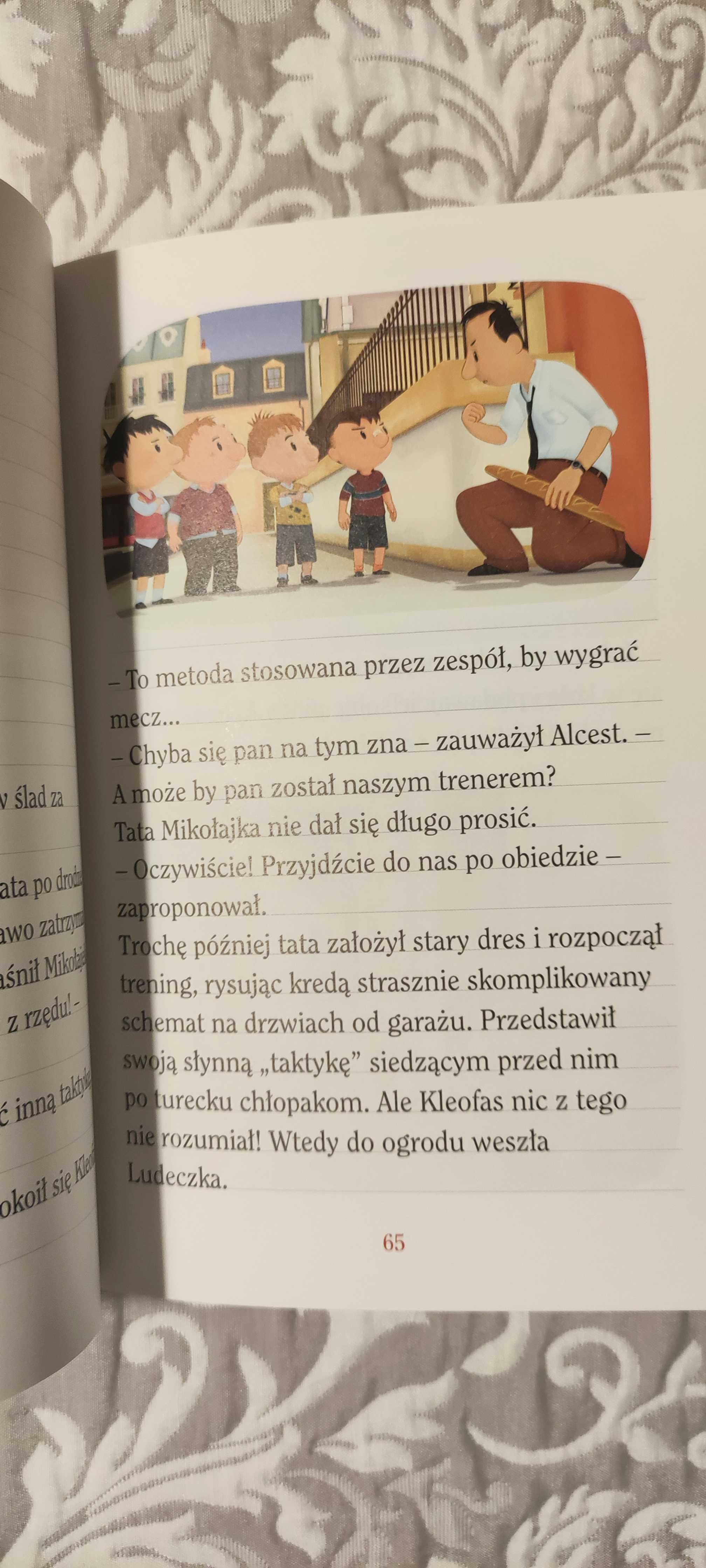 "Podwórkowe przygody Mikołajka" książka