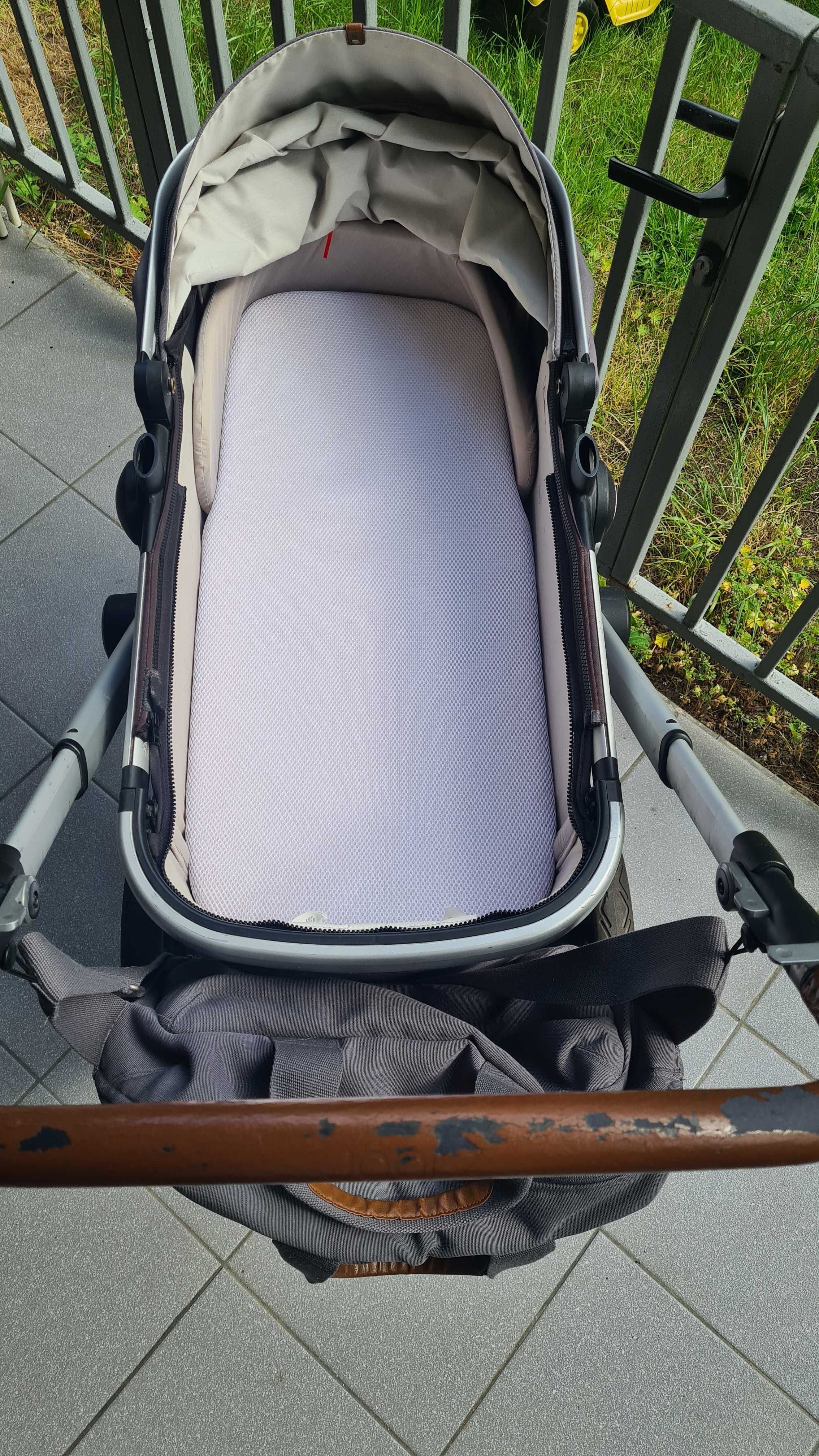 Wózek Joolz day 3 szary gładki gratisy 2 w 1  spacerówka gondola