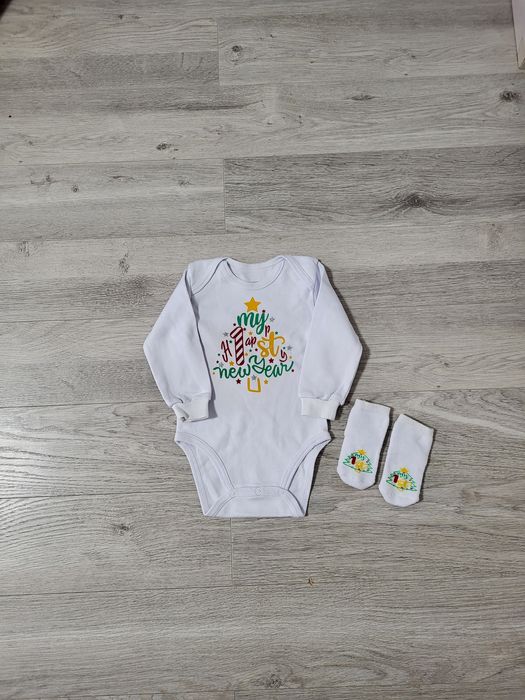 Новорічний боді "Мій перший новий рік".