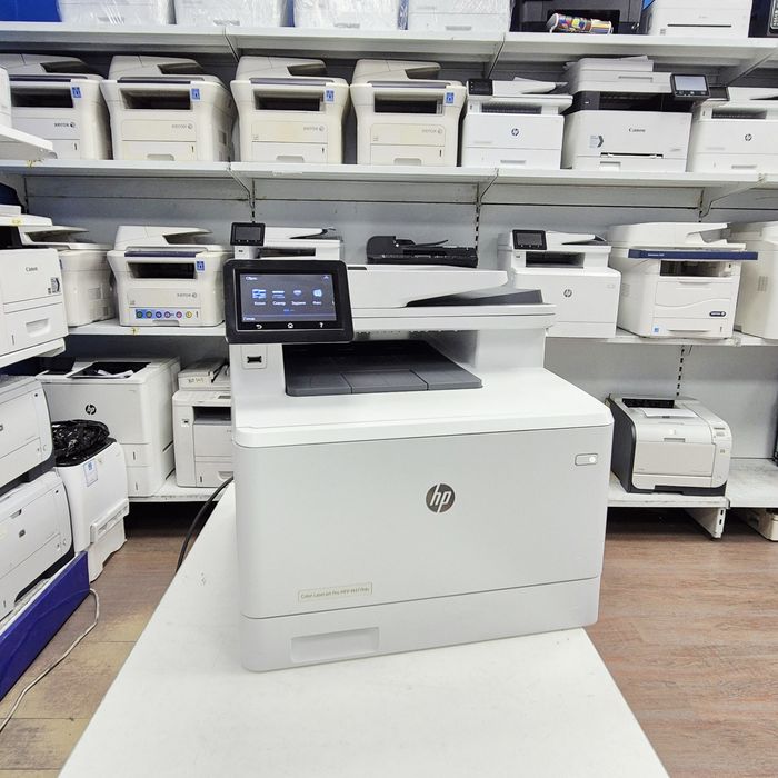 HP Color  M477fdw  Wi-Fi Лазерний кольоровий принтер сканер Гарантія