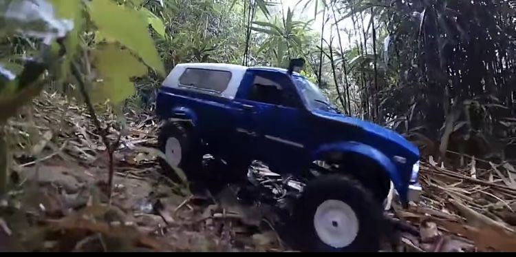 Rc carro de controle 4wd 1:16