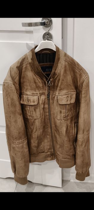 Kurtka skórzana Zara rozmiar L