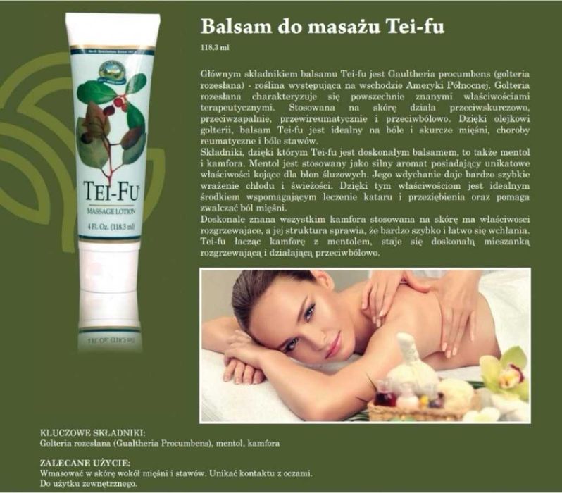 4-pak Tei-Fu (maść) od Nature's Sunshine