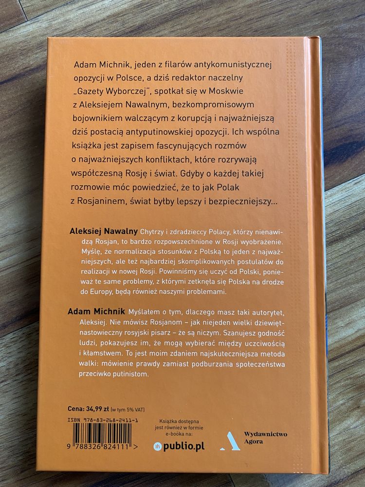 Adam Michnik, Aleksiej Nawalny Dialogi