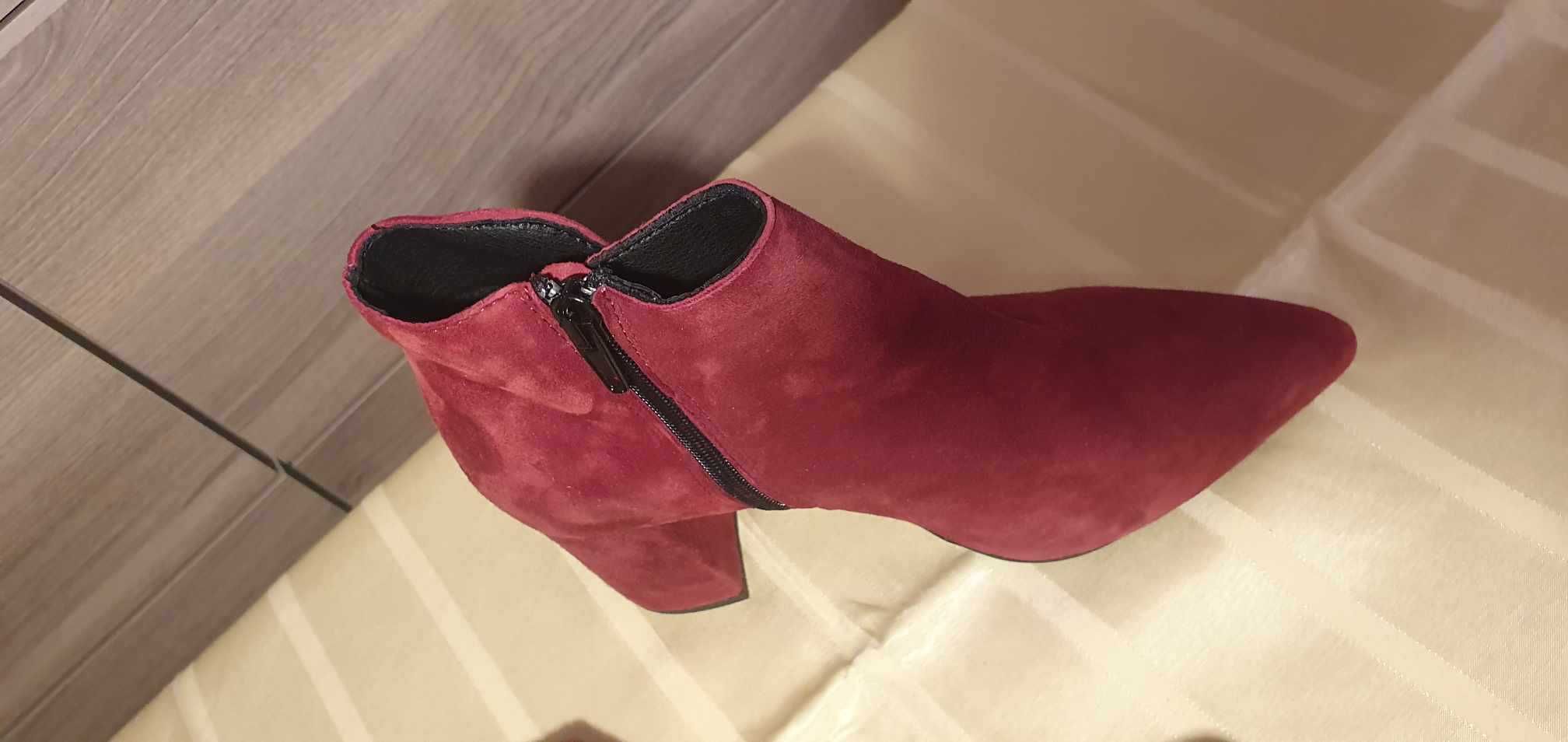 Botki, Buty, Kozaki Zamszowe Tatuum rozmiar 37, Nowe z Metką