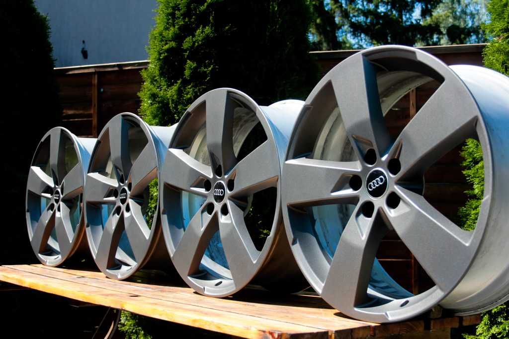 5x112 20 cali AUDI A5 A7 A6 S6 A8 S8 Q5 Q7 Q8 BEZ RYS +czujniki grafit