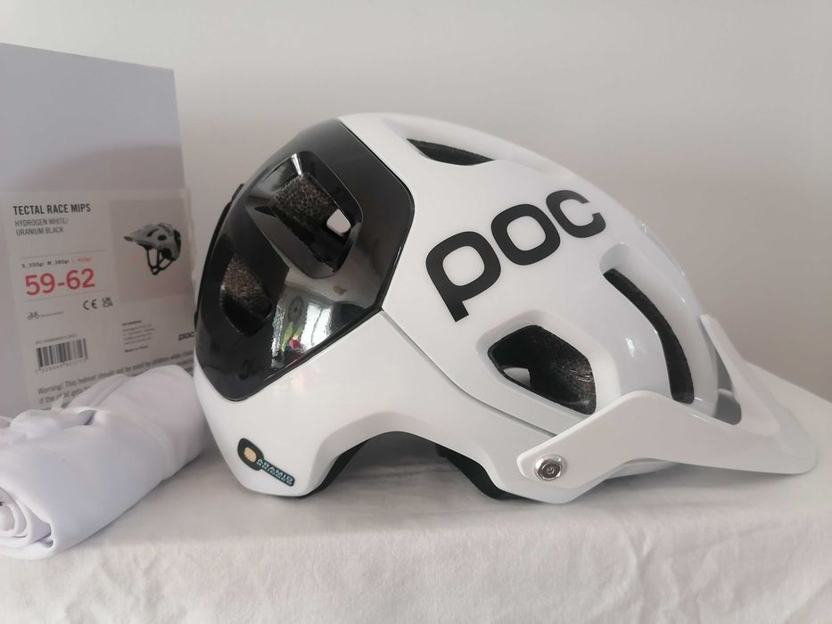 Kask rowerowy Poc Tectal Race Mips Hydrogen White Black XL/XXL 59-62cm