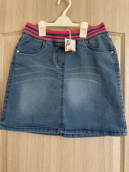 Джинсовая юбка 146 рост