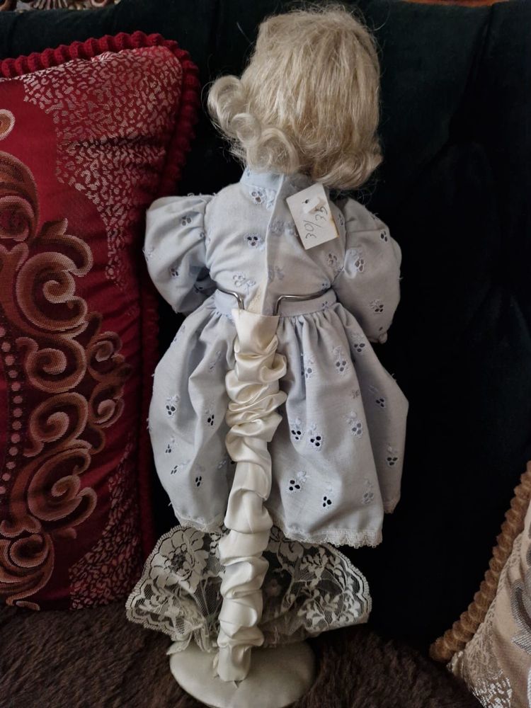 Lalka porcelanowa - wiosenny anioł. REZERWACA