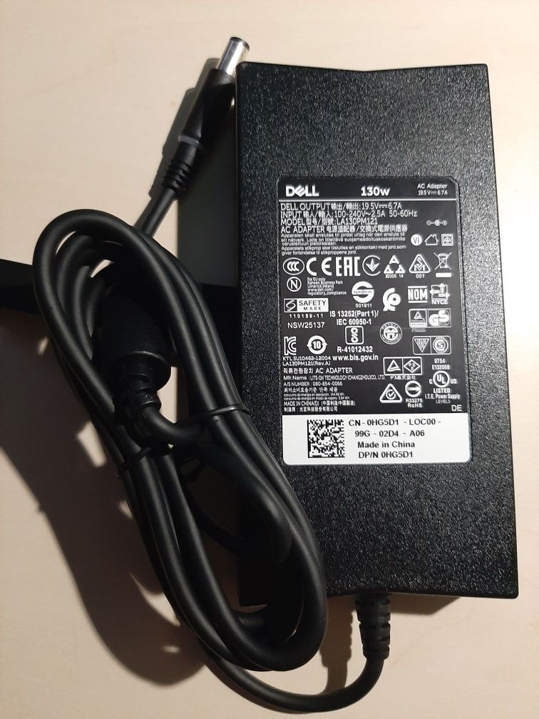 DELL 130W,AC Adapter 19.5V