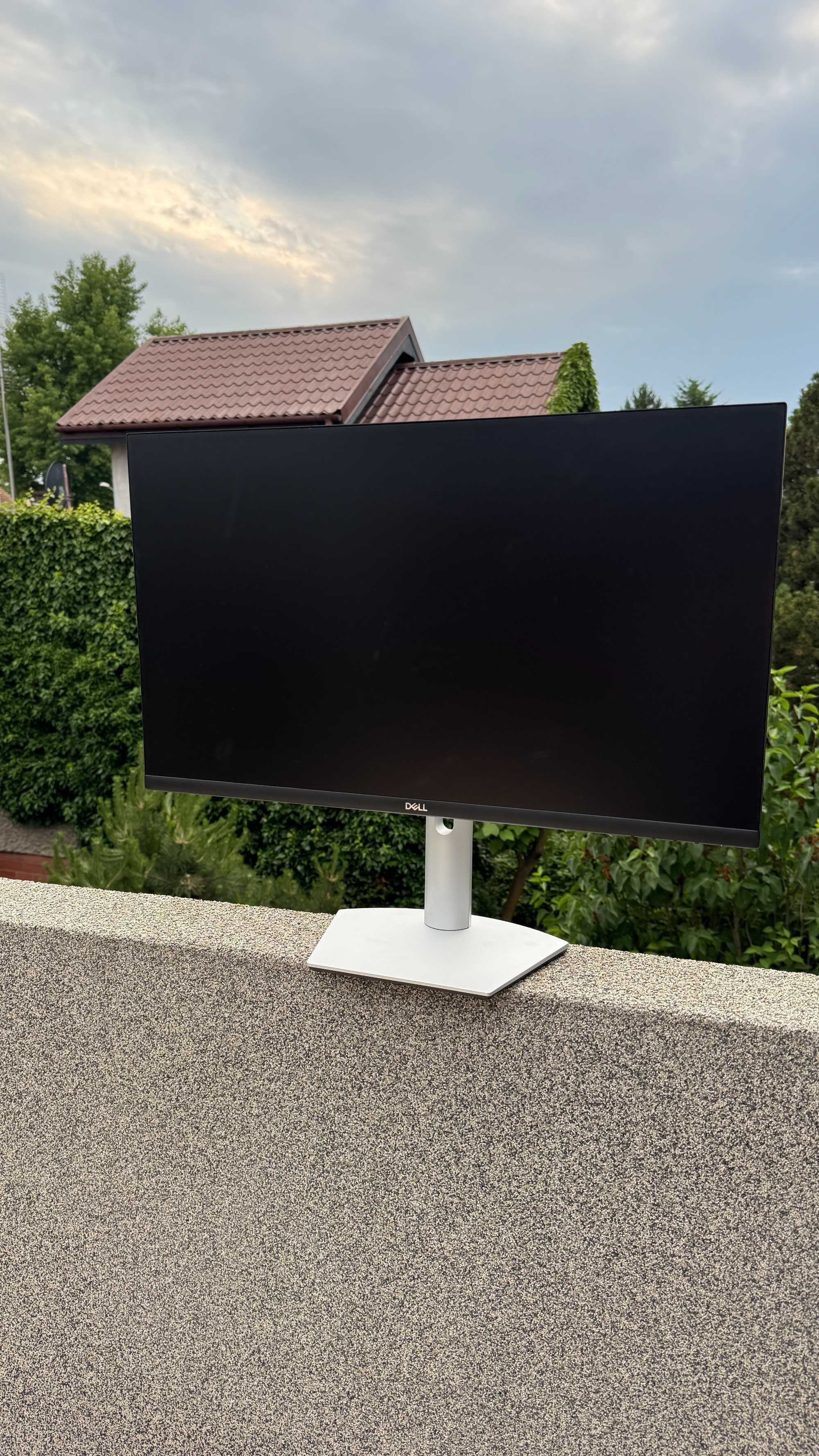 2x Monitory DELL / U2719D / S2721HS + Uchwyt Maclean Stan IDEALNY