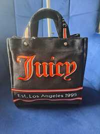 Torebka Juicy Couture Iris Velvet Shopper Bag