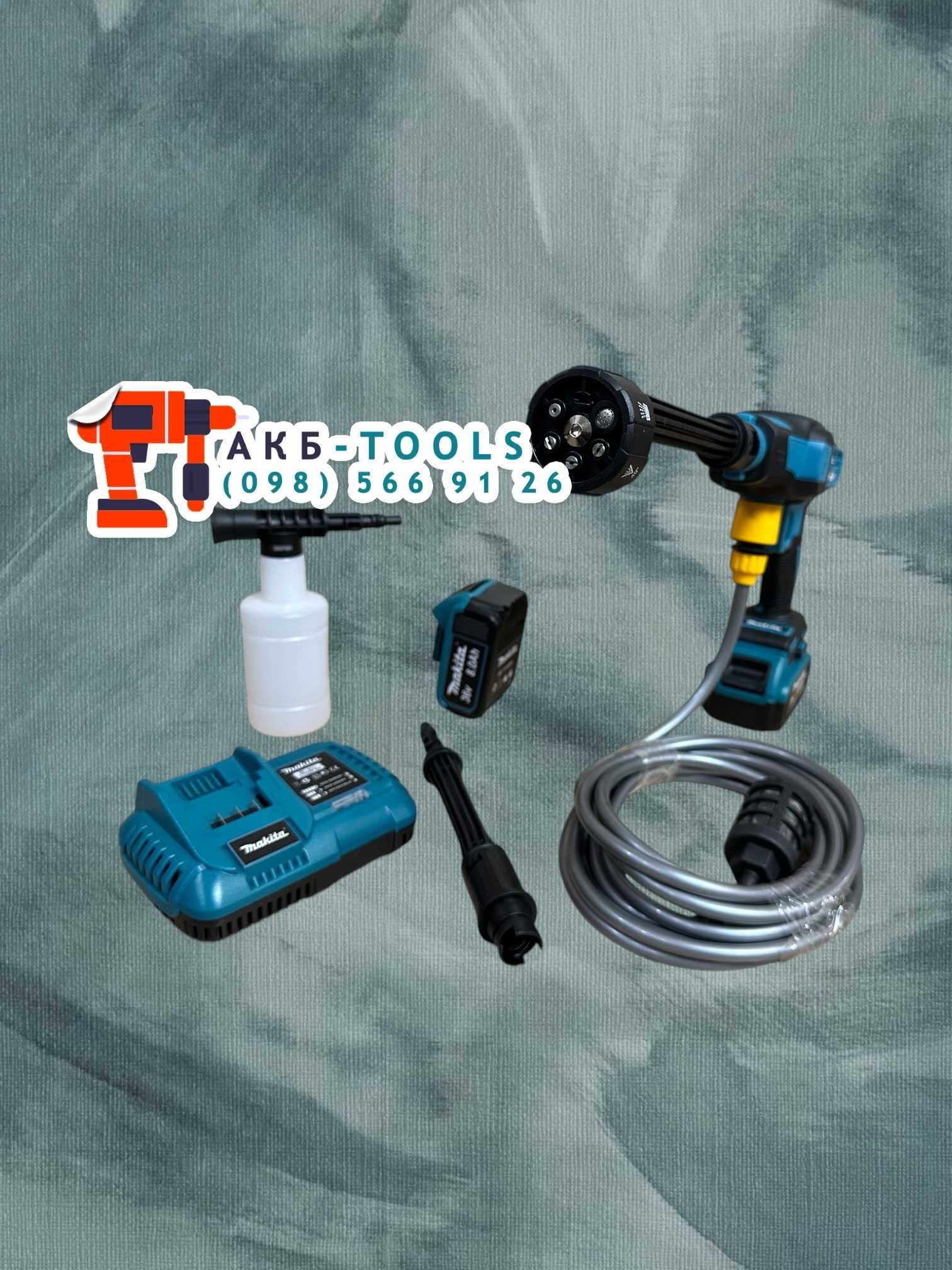 Акумуляторна мийка високого тиски Makita DXR-922 Керхер Міні мойка 36V