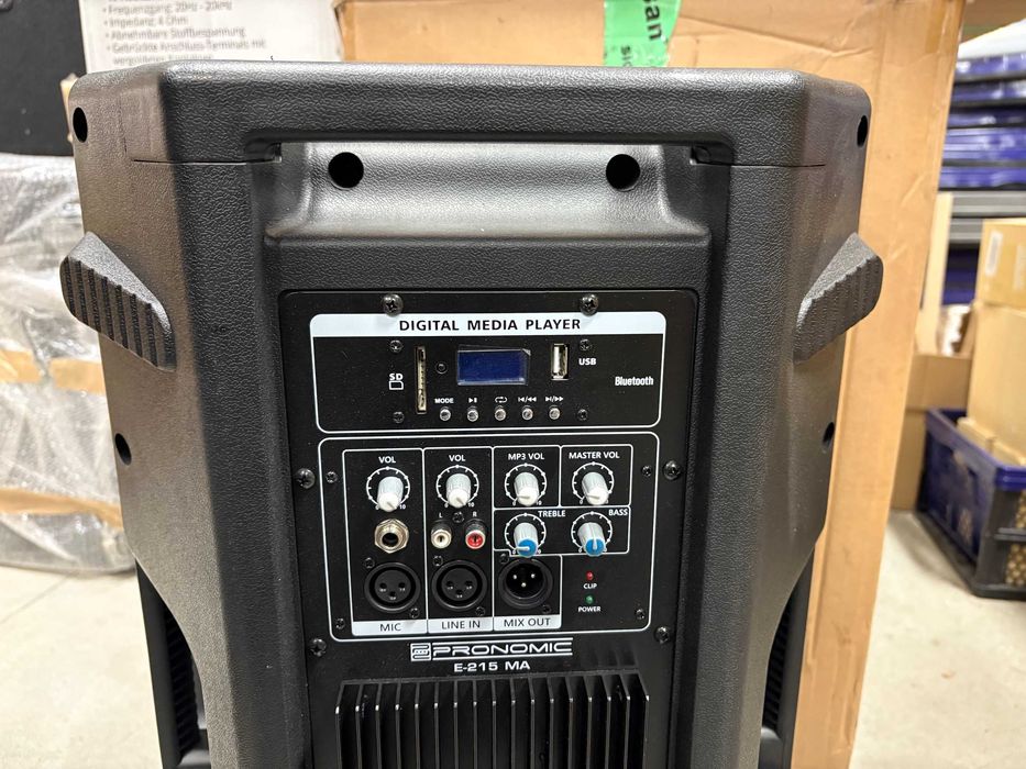 Kolumna Głośnik Pronomic E-215 MA 15" z Bluetooth 120W (RMS)