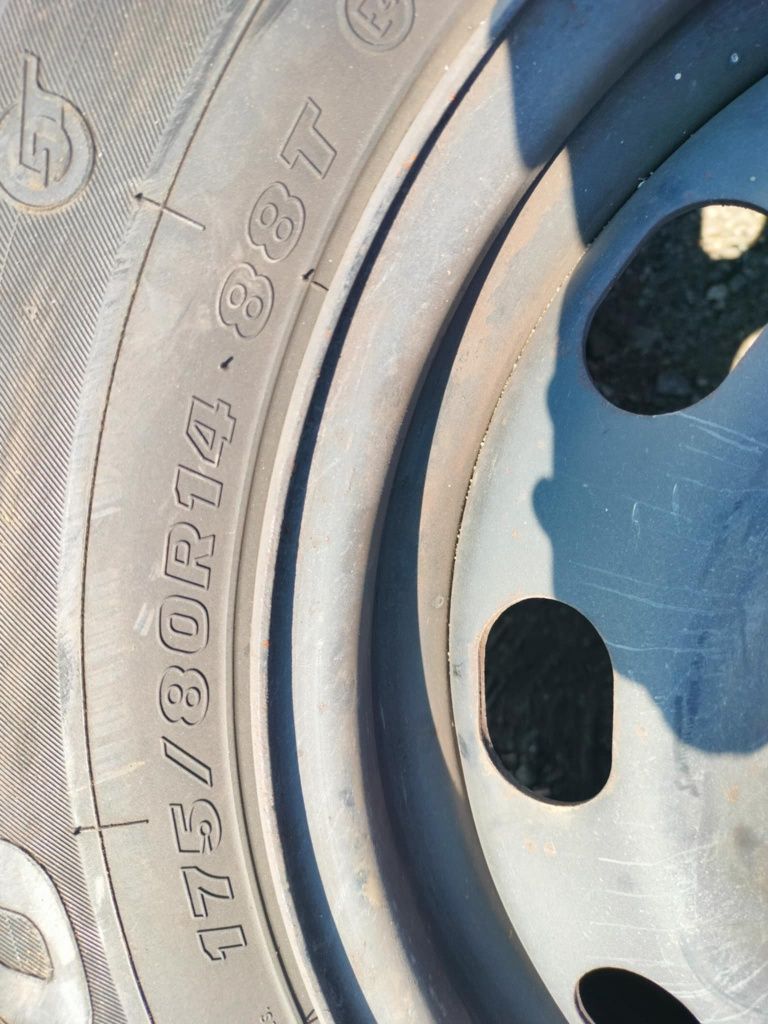 Koła opony letnie 14 vw golf4 za darmo