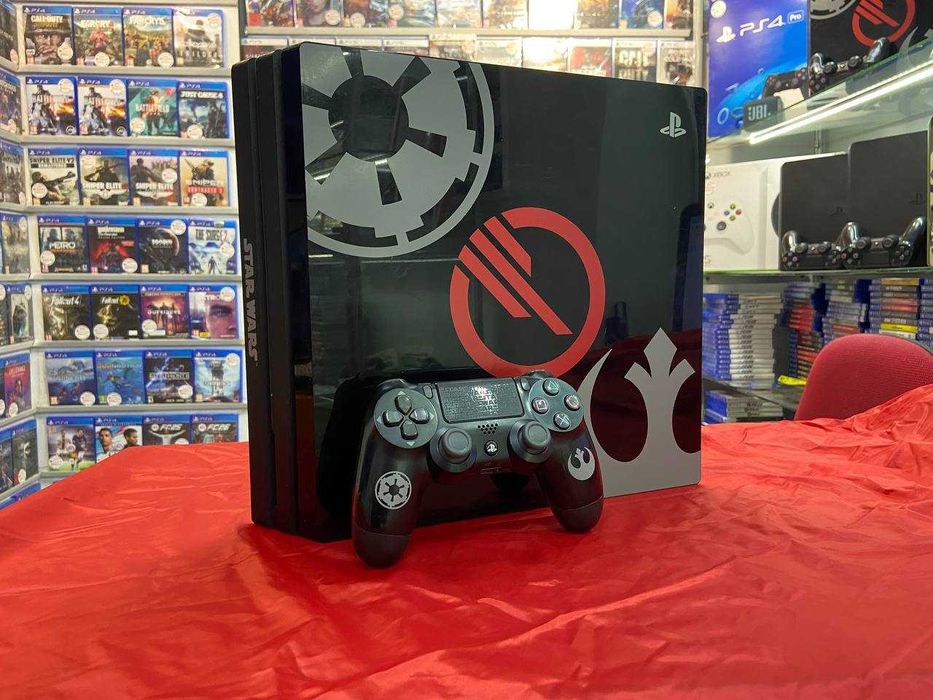 PlayStation 4 Pro Star Wars Battlefront II 1TB приставка igame