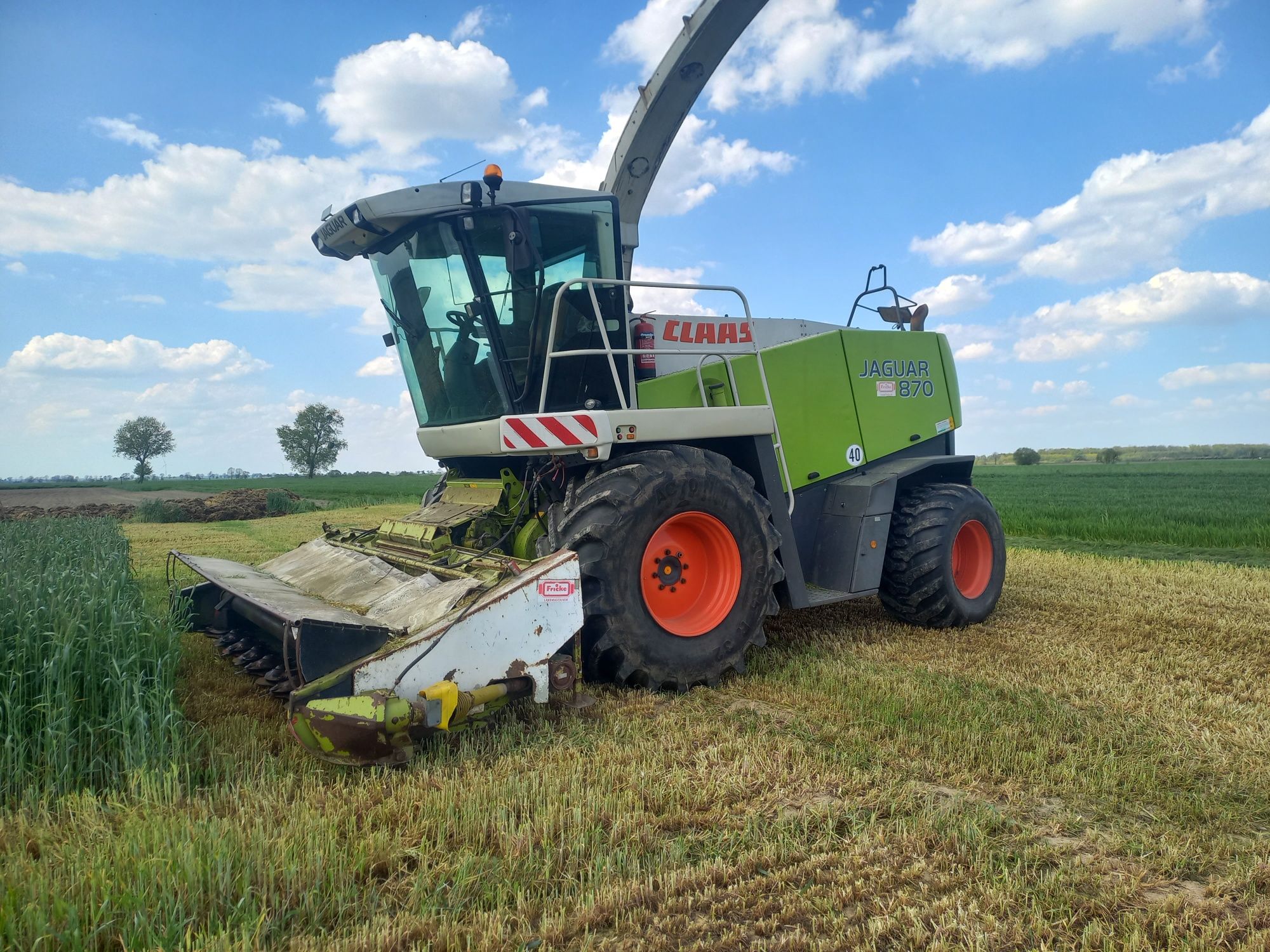 Claas jaguar 870