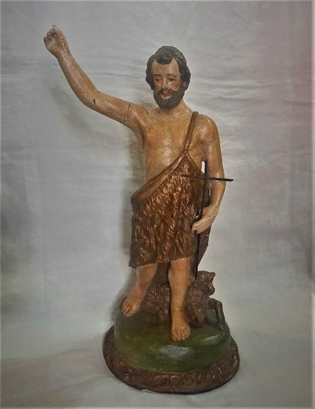 Figura São João Baptista Séc XVIII XIX