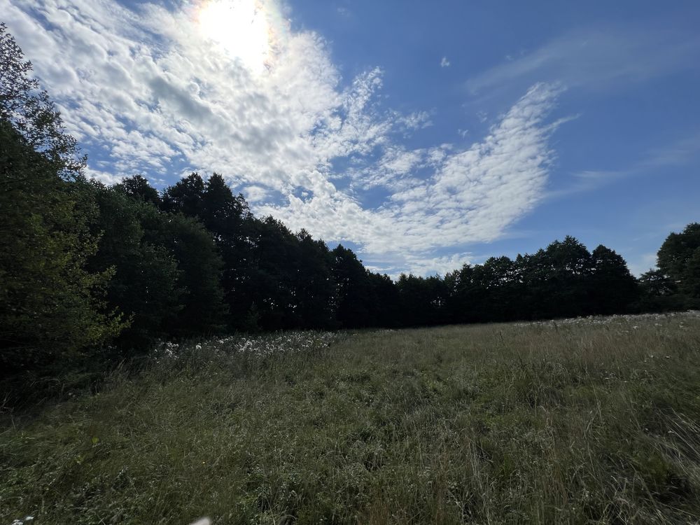 Sprzedam działkę z dostępem do rzeki Wkra Bądzyn, gmina Lubowidz