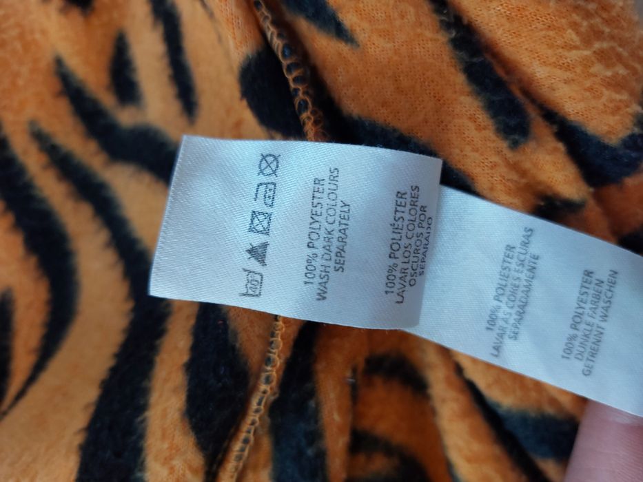 Kostium tygrysa na hallowen rozmiar S Primark