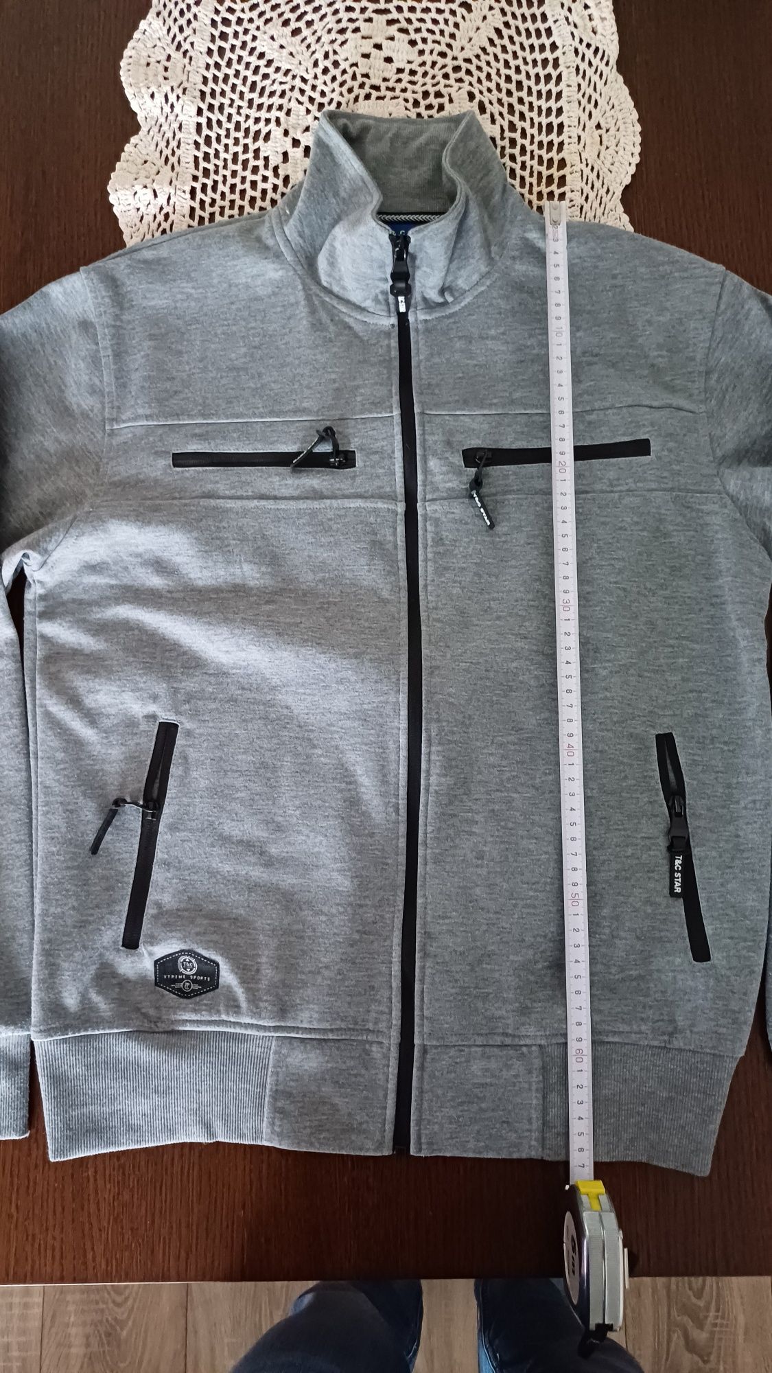 Bluza męska młodzieżowa, rozm z metki XL (bardziej L)