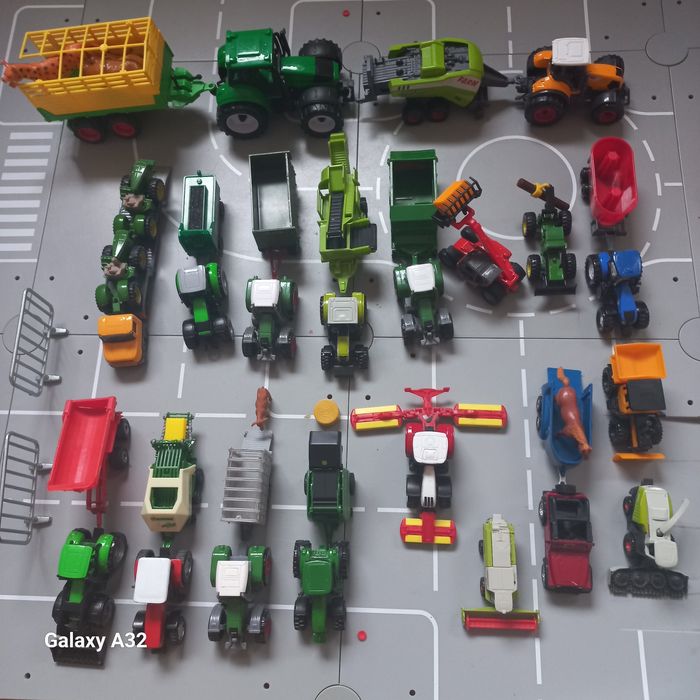 siku Traktory maszyny przyczepy zestaw