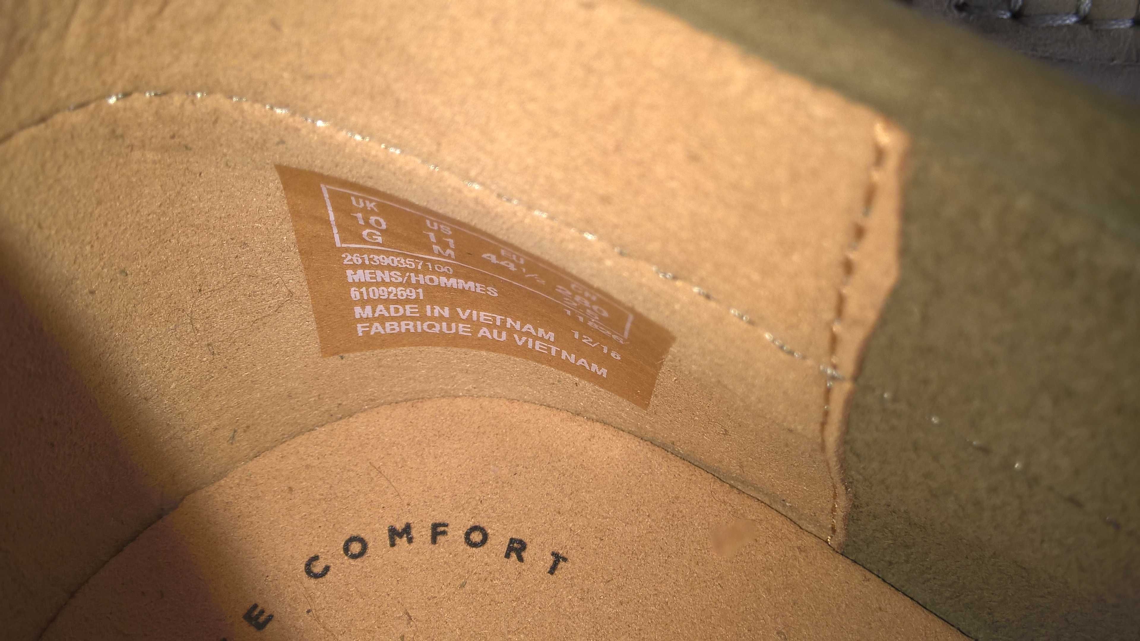 Clarks Mokasyny Morven Sun Zielony olivkowy okazja super warto