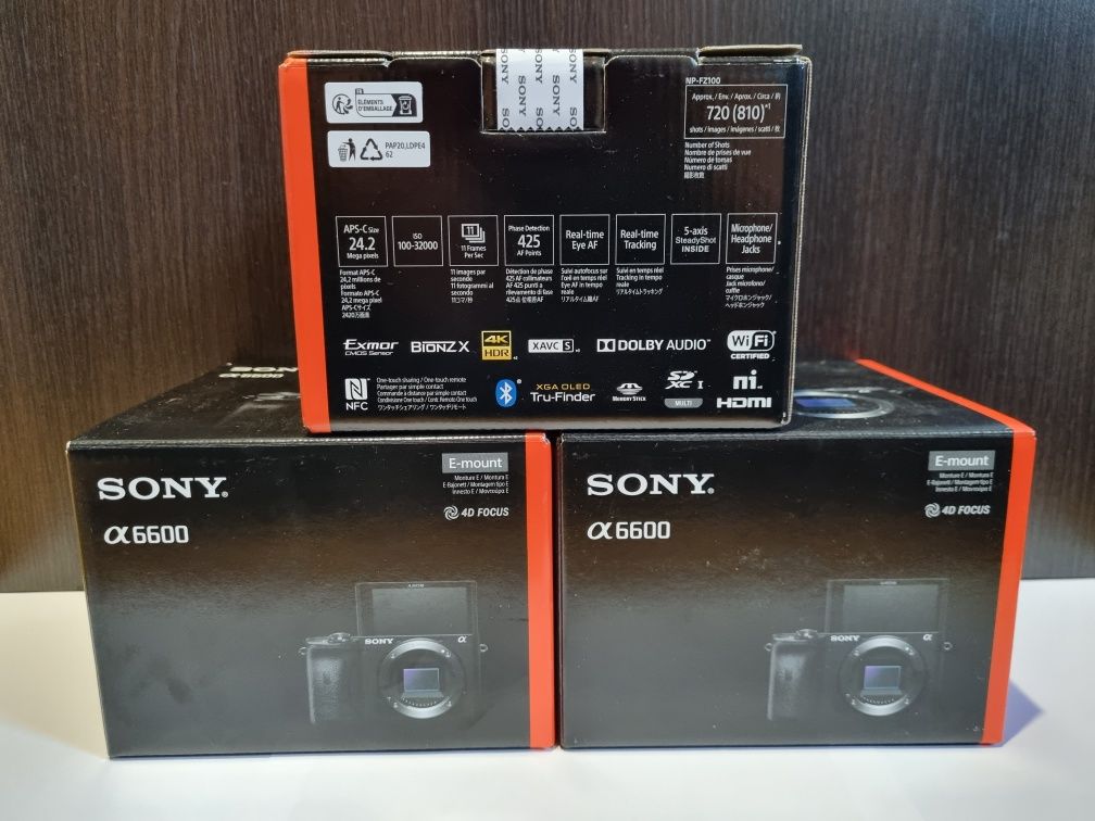 Бездзеркальний фотоапарат Sony Alpha A6600 body (ILCE6600B.CEC)