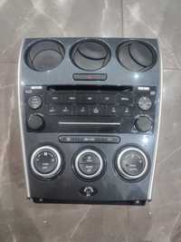 Radio panel klimatyzacji Mazda 6 Lift