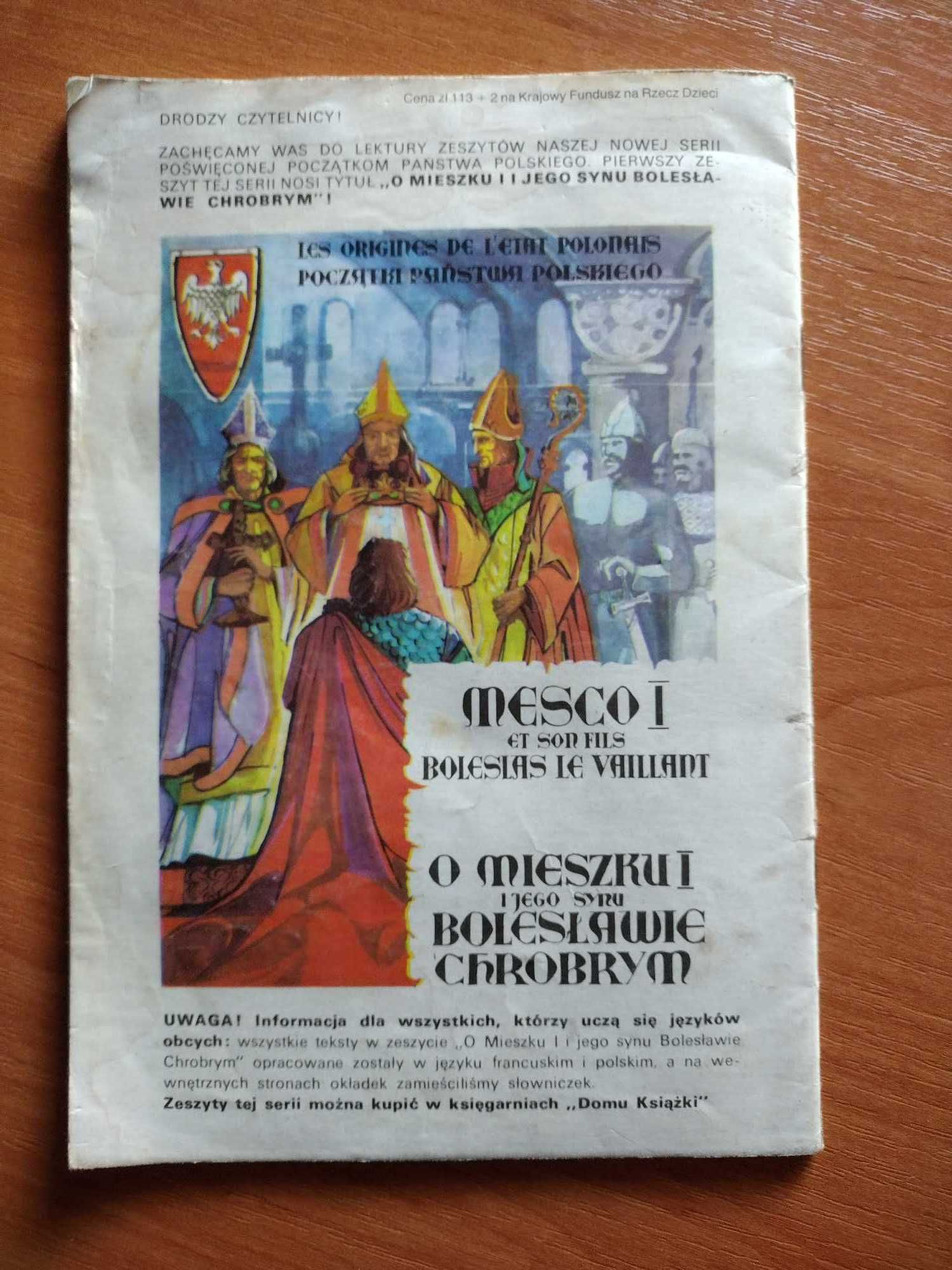 Komiks - Piast le Charron O Piaście Kołodzieju