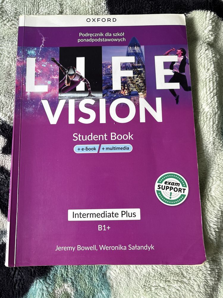 Life vision B1+ - podrecznik + cwiczeniowka do j.angielskiego
