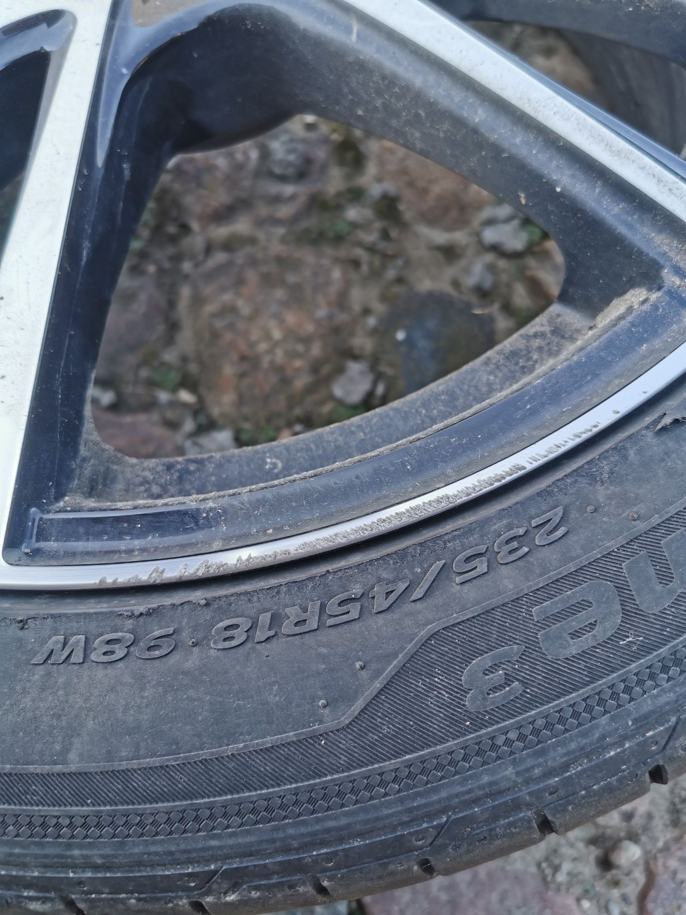 Felgi Gmp Astral 5x114,3 z oponami hankook
