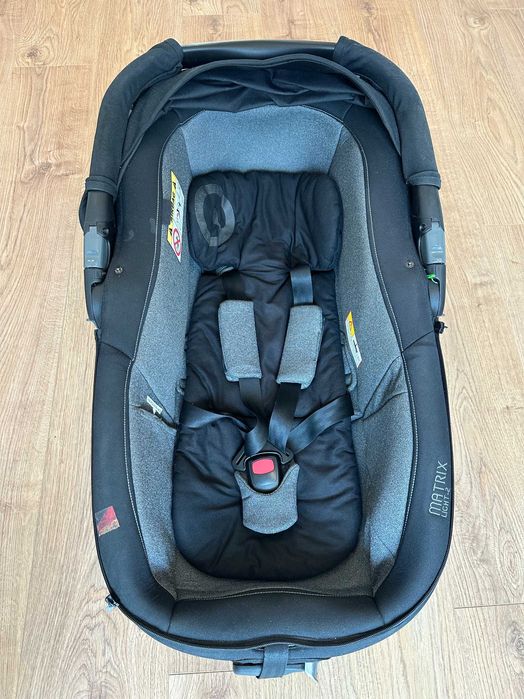 Carrinho Jane Trider + Matrix Light 2 (alcofa-auto), preto